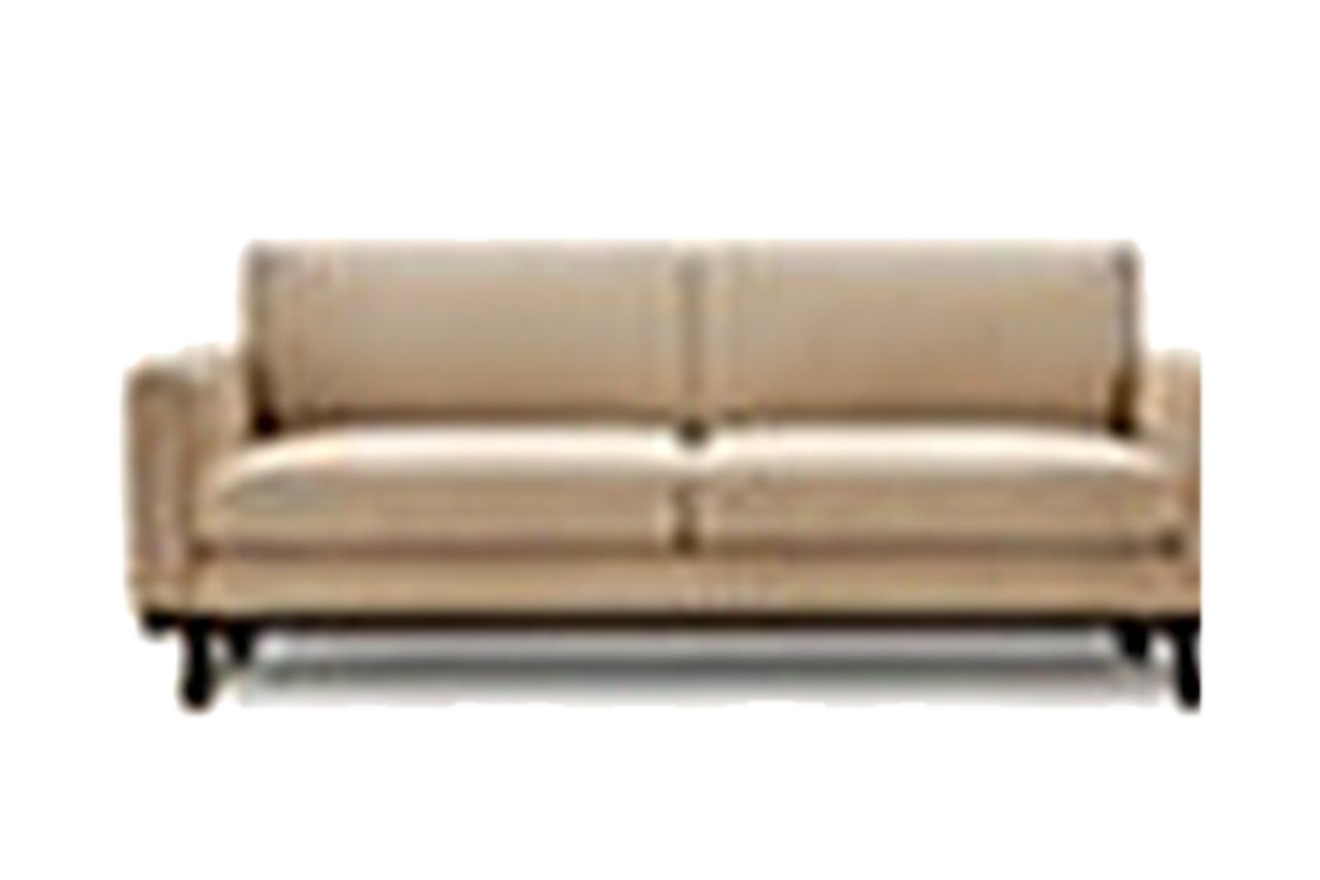 Three seater sofa transparent cutout